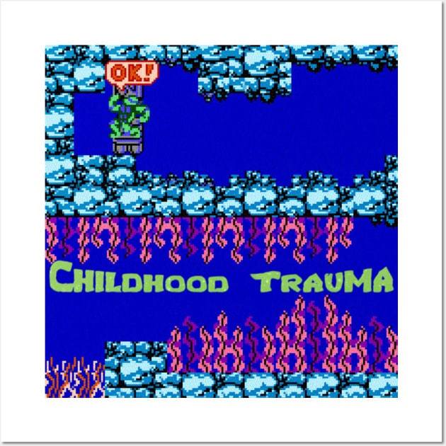 Childhood Trauma Wall Art by Dystopianity